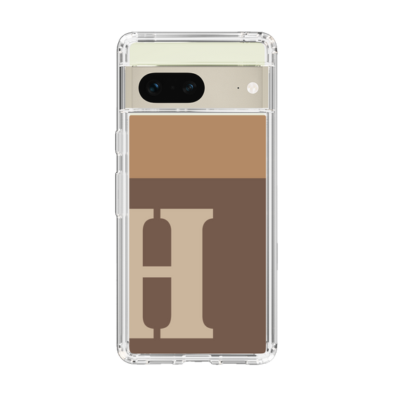 Slim Protection Case［ Original - initial two tone - H brown ］