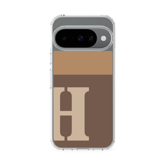 Slim Protection Case［ Original - initial two tone - H brown ］