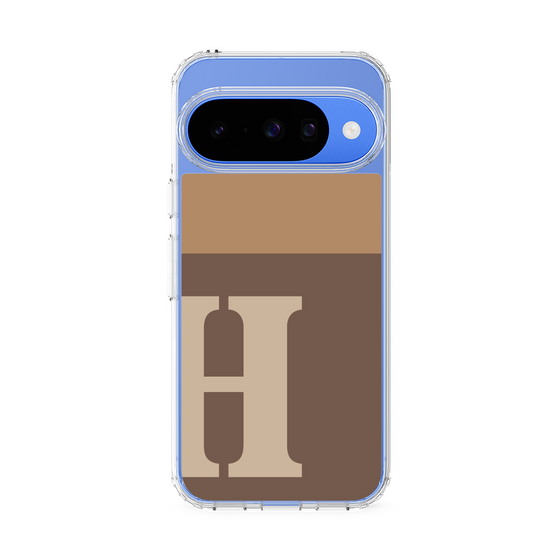 Slim Protection Case［ Original - initial two tone - H brown ］