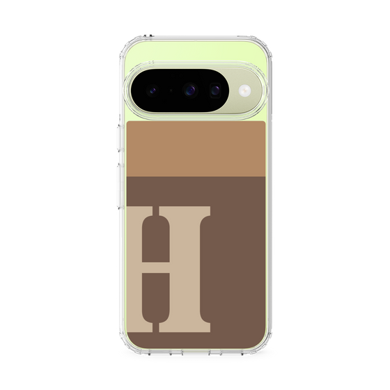 Slim Protection Case［ Original - initial two tone - H brown ］