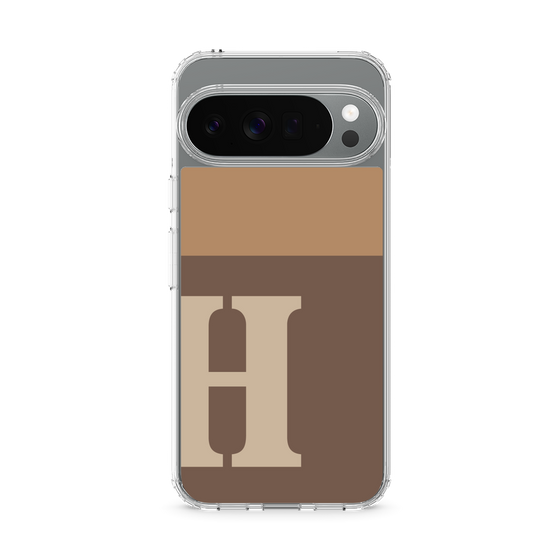 Slim Protection Case［ Original - initial two tone - H brown ］