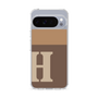 Slim Protection Case［ Original - initial two tone - H brown ］
