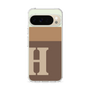 Slim Protection Case［ Original - initial two tone - H brown ］