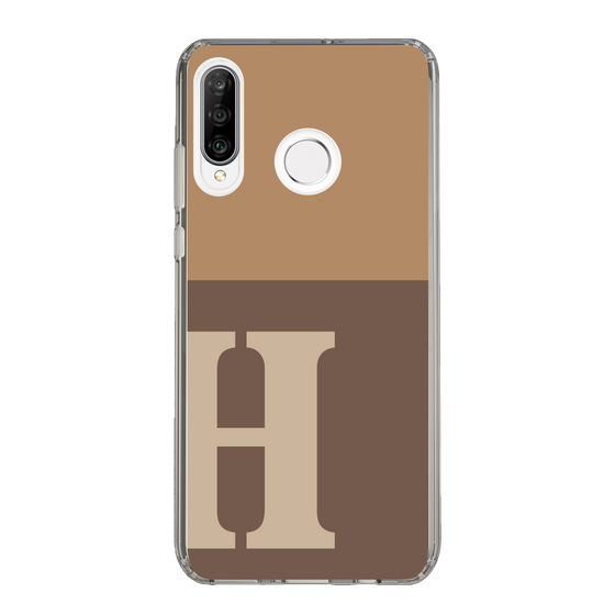 Slim Protection Case［ Original - initial two tone - H brown ］