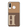 Slim Protection Case［ Original - initial two tone - H brown ］