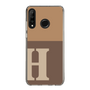 Slim Protection Case［ Original - initial two tone - H brown ］