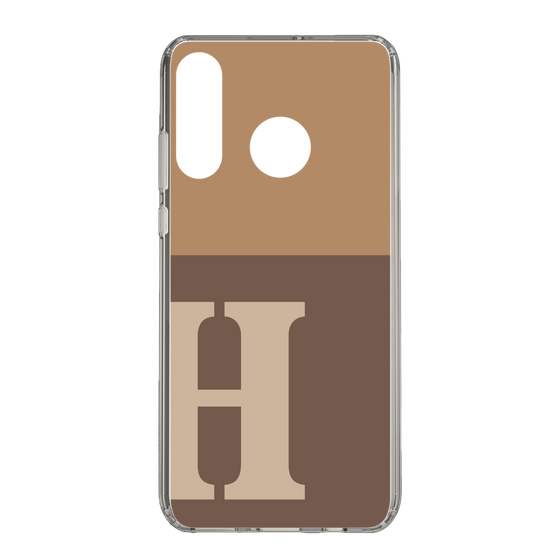 Slim Protection Case［ Original - initial two tone - H brown ］