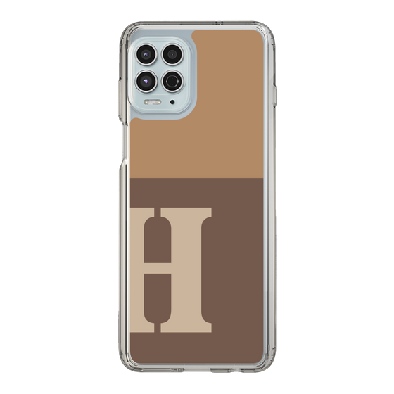 Slim Protection Case［ Original - initial two tone - H brown ］