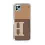 Slim Protection Case［ Original - initial two tone - H brown ］