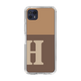 Slim Protection Case［ Original - initial two tone - H brown ］