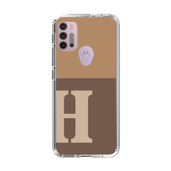 Slim Protection Case［ Original - initial two tone - H brown ］