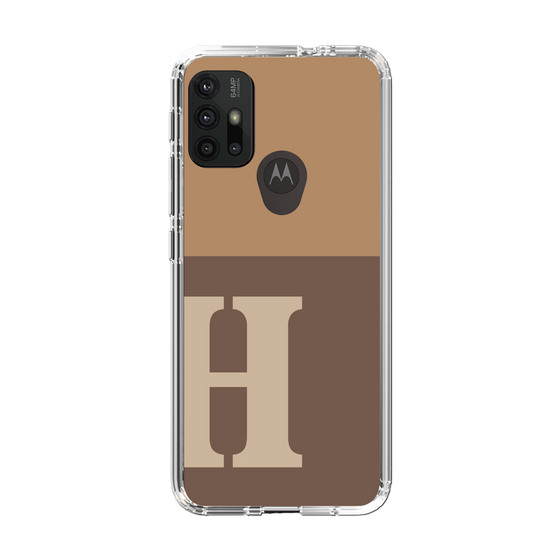 Slim Protection Case［ Original - initial two tone - H brown ］