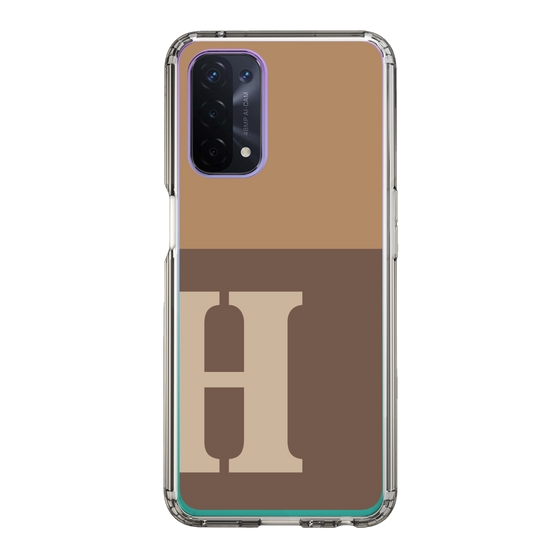 Slim Protection Case［ Original - initial two tone - H brown ］