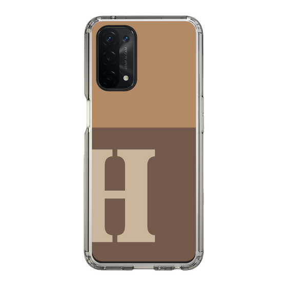 Slim Protection Case［ Original - initial two tone - H brown ］