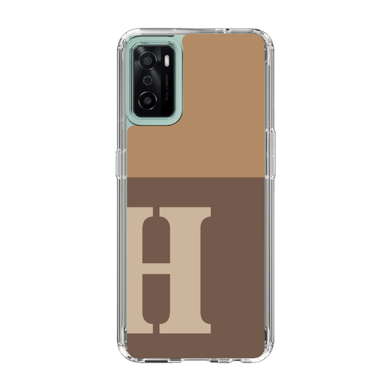Slim Protection Case［ Original - initial two tone - H brown ］