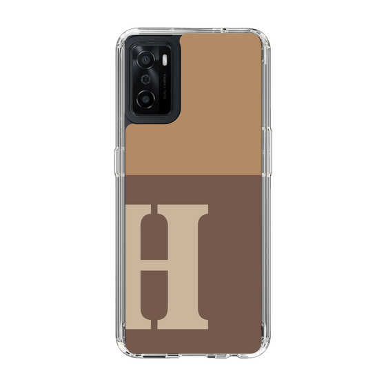 Slim Protection Case［ Original - initial two tone - H brown ］