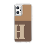 Slim Protection Case［ Original - initial two tone - H brown ］