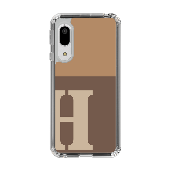 Slim Protection Case［ Original - initial two tone - H brown ］