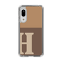 Slim Protection Case［ Original - initial two tone - H brown ］