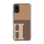 Slim Protection Case［ Original - initial two tone - H brown ］