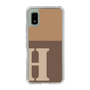 Slim Protection Case［ Original - initial two tone - H brown ］