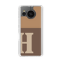 Slim Protection Case［ Original - initial two tone - H brown ］