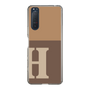 Slim Protection Case［ Original - initial two tone - H brown ］