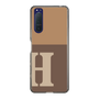 Slim Protection Case［ Original - initial two tone - H brown ］