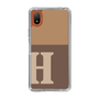 Slim Protection Case［ Original - initial two tone - H brown ］