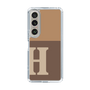 Slim Protection Case［ Original - initial two tone - H brown ］