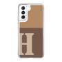 Slim Protection Case［ Original - initial two tone - H brown ］
