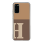 Slim Protection Case［ Original - initial two tone - H brown ］