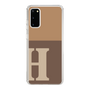 Slim Protection Case［ Original - initial two tone - H brown ］
