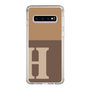 Slim Protection Case［ Original - initial two tone - H brown ］
