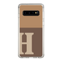 Slim Protection Case［ Original - initial two tone - H brown ］