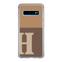 Slim Protection Case［ Original - initial two tone - H brown ］