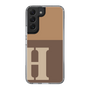 Slim Protection Case［ Original - initial two tone - H brown ］