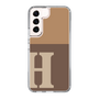Slim Protection Case［ Original - initial two tone - H brown ］