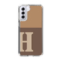 Slim Protection Case［ Original - initial two tone - H brown ］