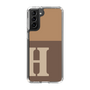 Slim Protection Case［ Original - initial two tone - H brown ］