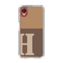 Slim Protection Case［ Original - initial two tone - H brown ］