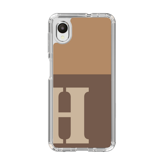 Slim Protection Case［ Original - initial two tone - H brown ］