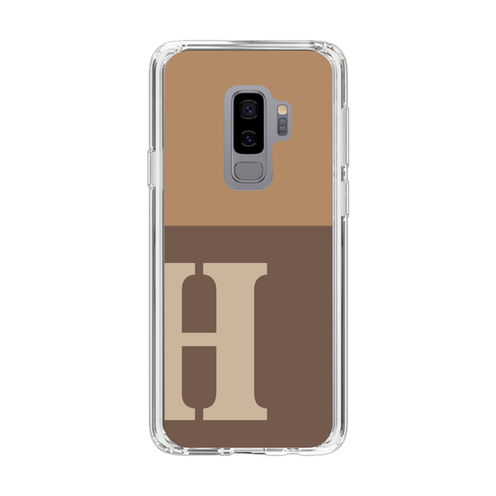 Slim Protection Case［ Original - initial two tone - H brown ］