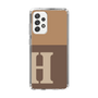 Slim Protection Case［ Original - initial two tone - H brown ］