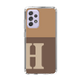 Slim Protection Case［ Original - initial two tone - H brown ］