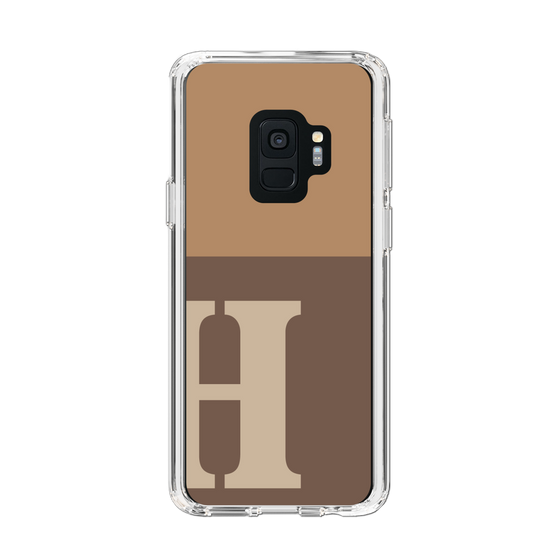 Slim Protection Case［ Original - initial two tone - H brown ］