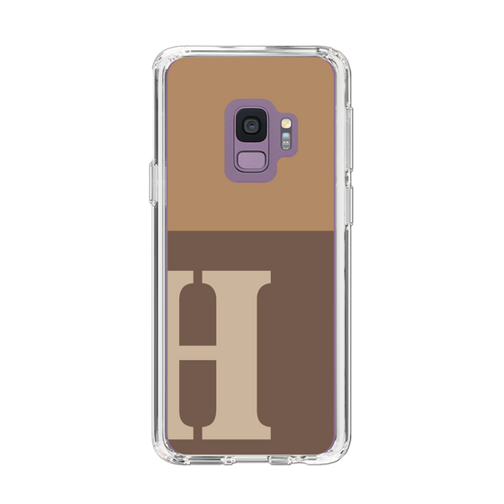 Slim Protection Case［ Original - initial two tone - H brown ］
