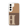 Slim Protection Case［ Original - initial two tone - H brown ］