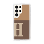 Slim Protection Case［ Original - initial two tone - H brown ］
