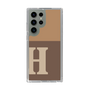 Slim Protection Case［ Original - initial two tone - H brown ］